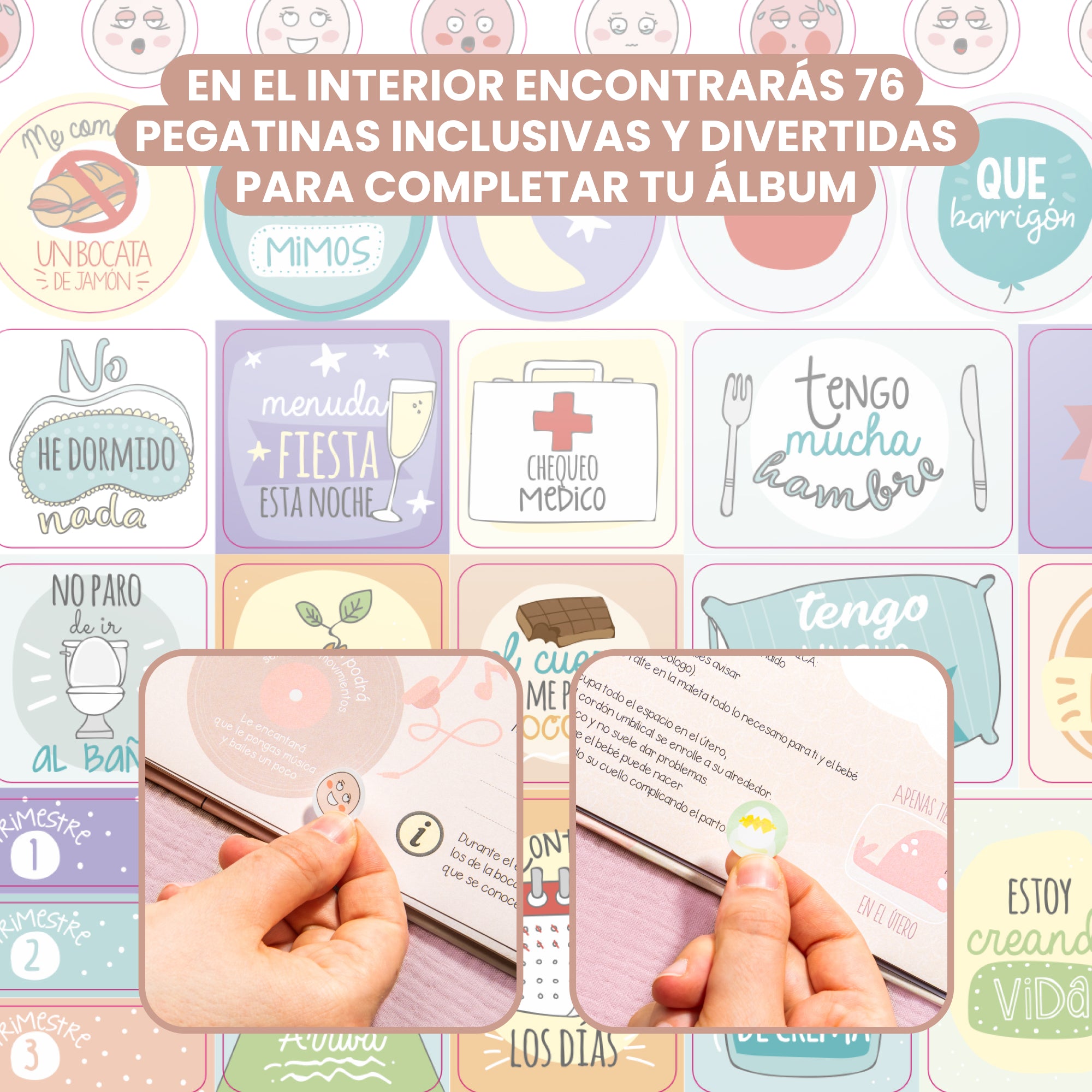 Diario de embarazo para guardar tus recuerdos