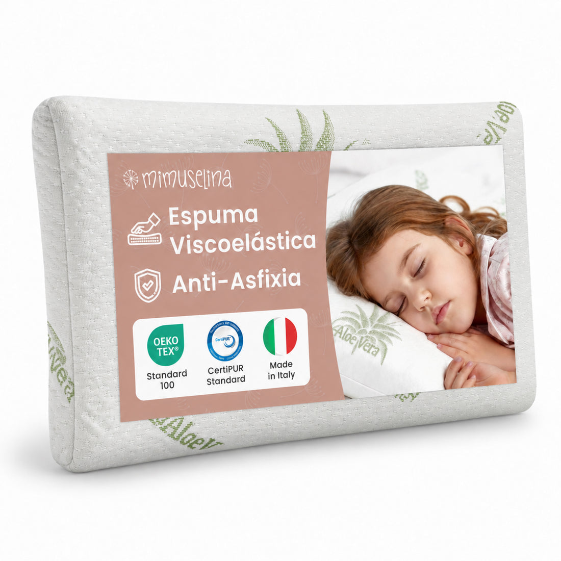Almohada Aloe Vera para Bebé