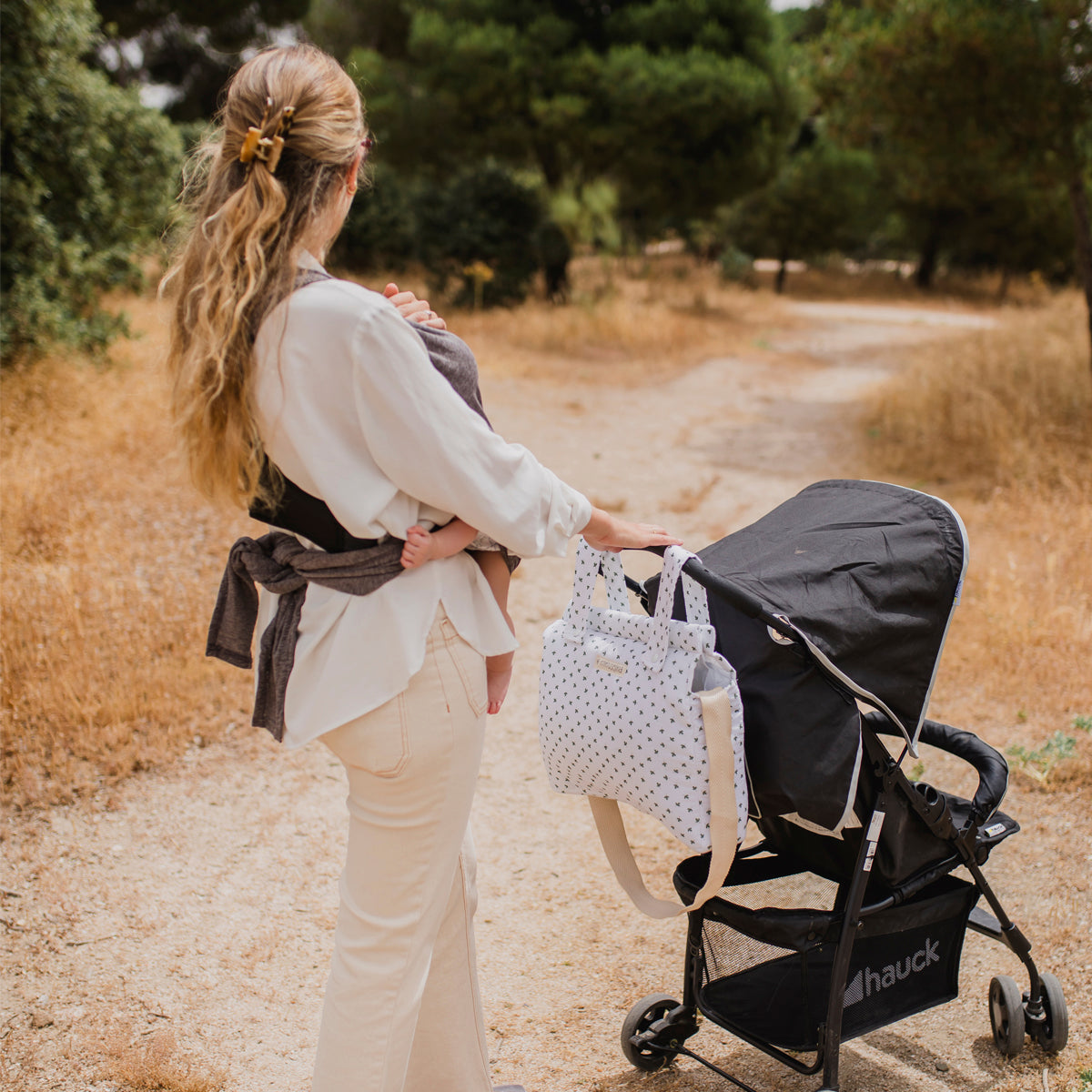 Bolso panera para carro bebé 31