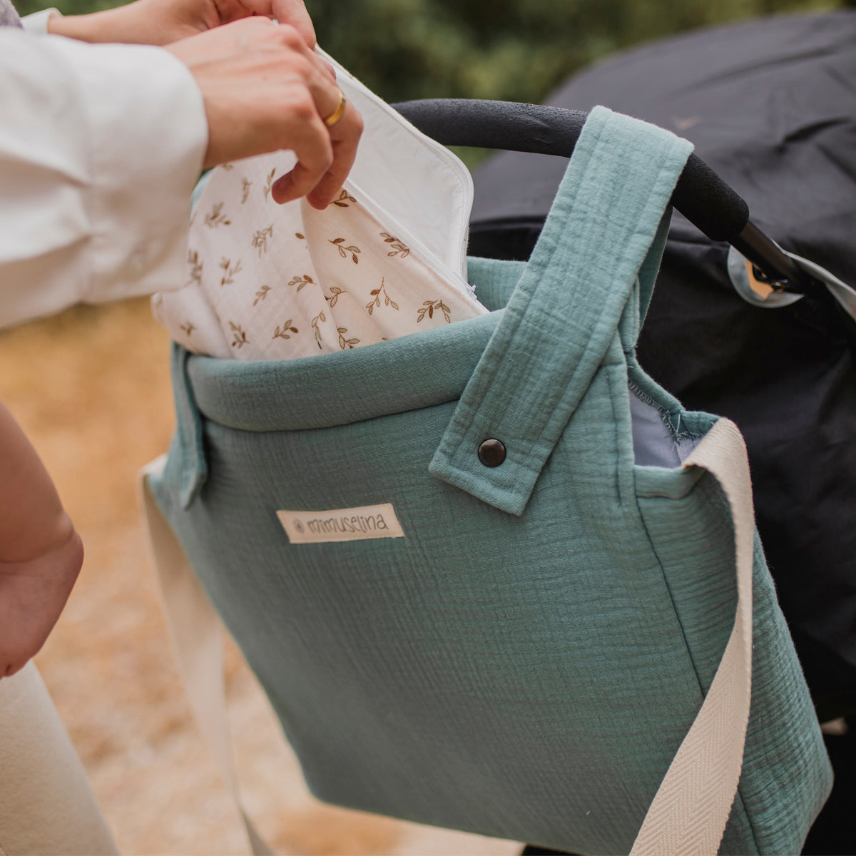 Bolso panera para carro bebé 39