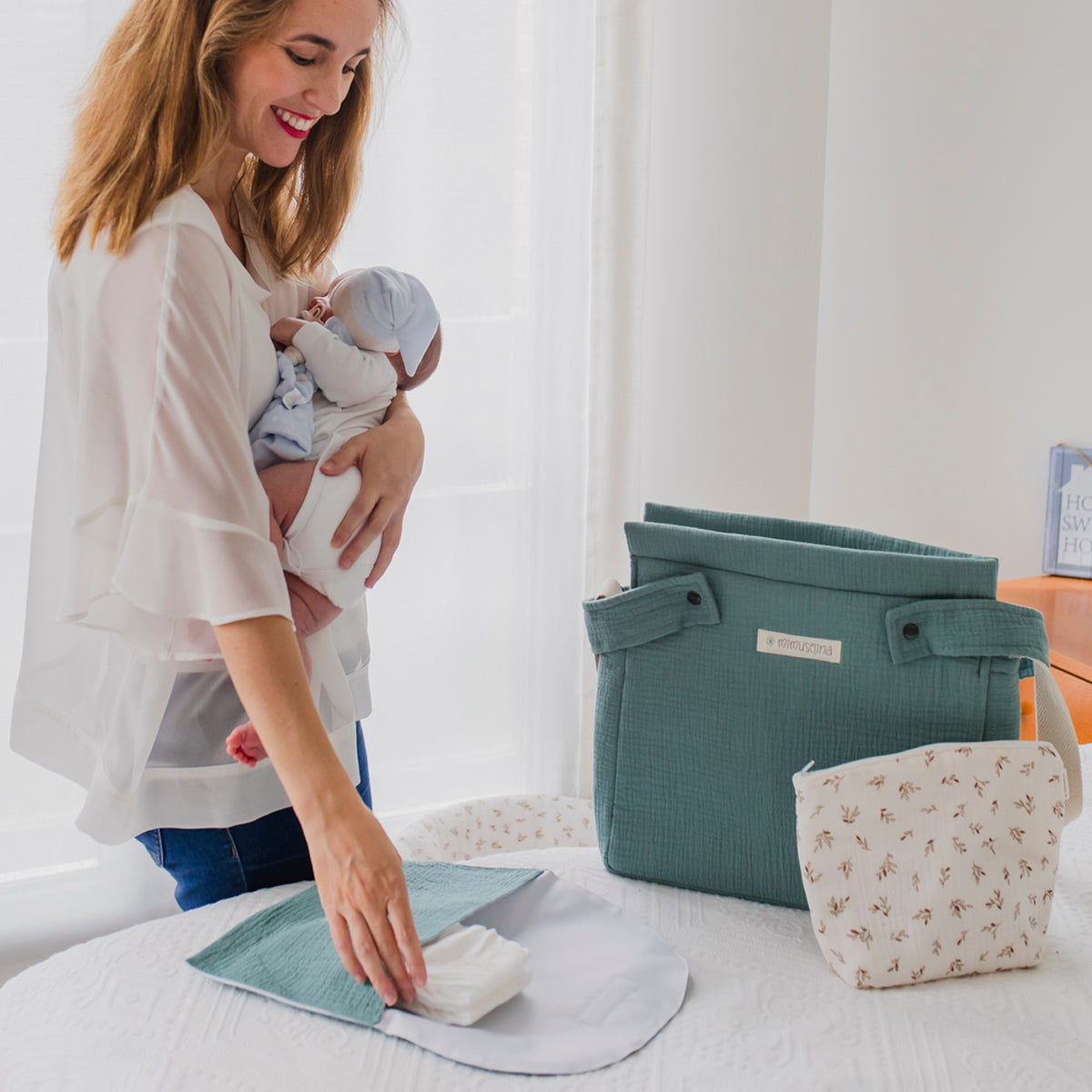 Bolso panera para carro bebé 34