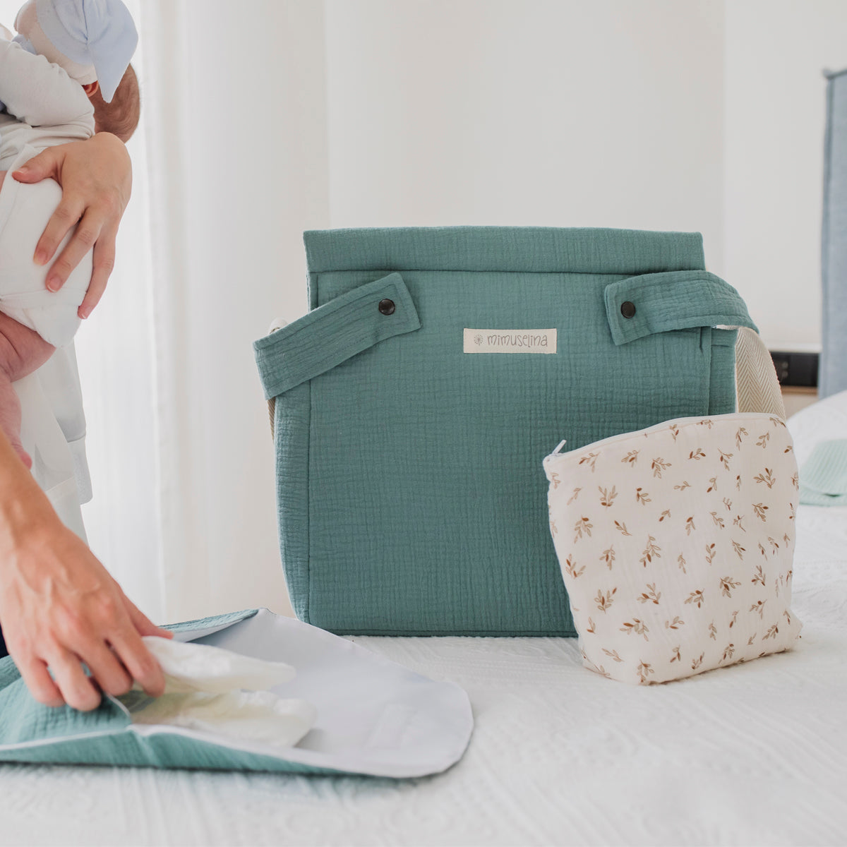 Bolso panera para carro bebé 36