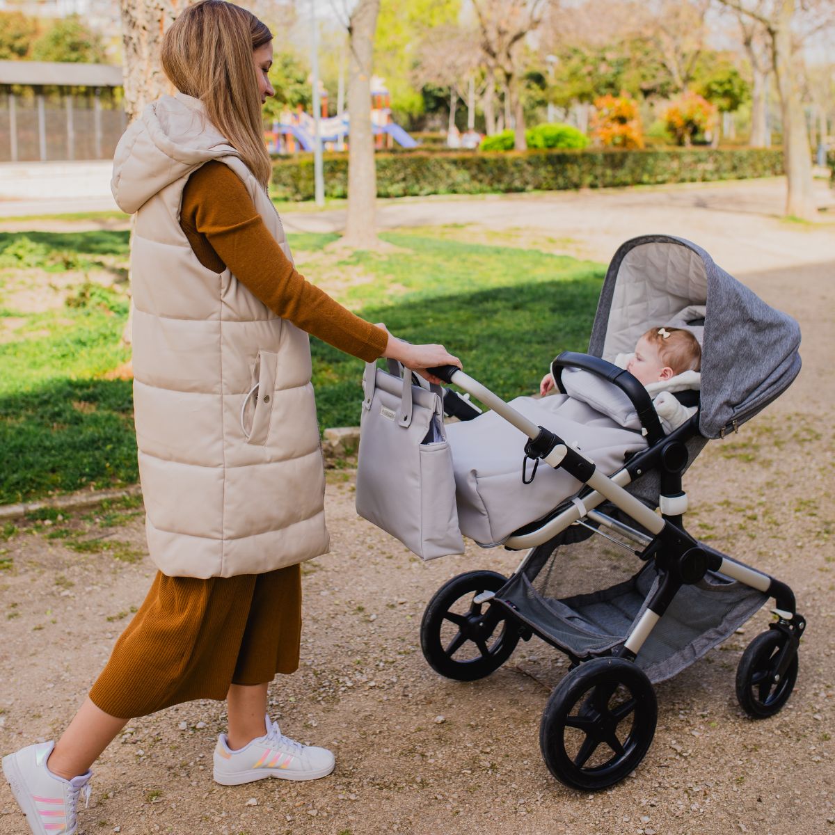 Bolso panera para carro bebé 14