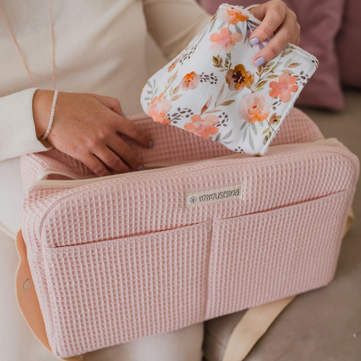 Bolsa Para Cochecito + Cambiador De Paseo 27