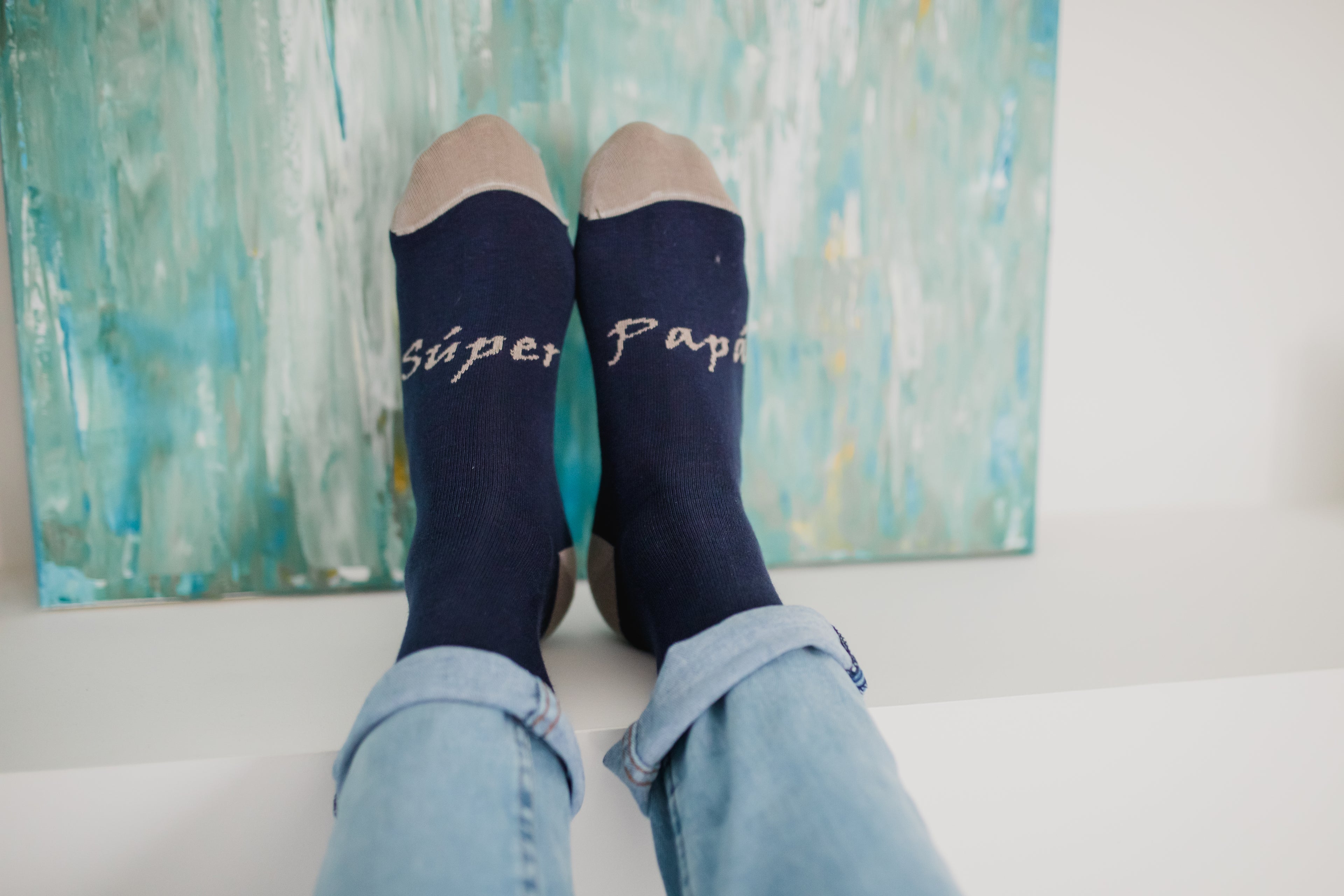 Pack Calcetines: Súper Papá Y P-A-P-A 7