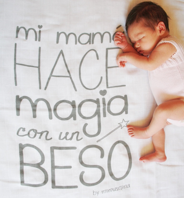Muselinas de bebé Mamá 2