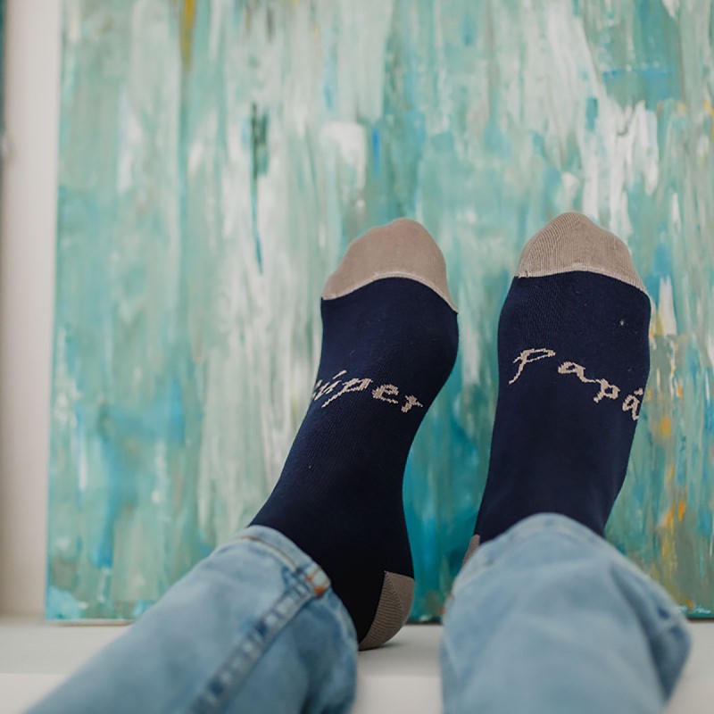 Recuerdo con huella bebé para el día del Padre 16