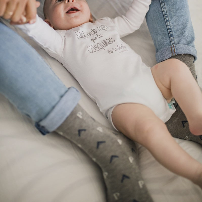 Recuerdo con huella bebé para el día del Padre 15