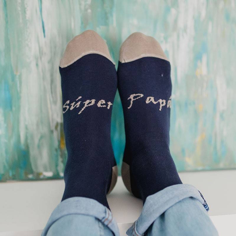 Recuerdo con huella bebé para el día del Padre 12