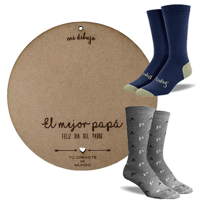 Recuerdo con huella bebé para el día del Padre 11