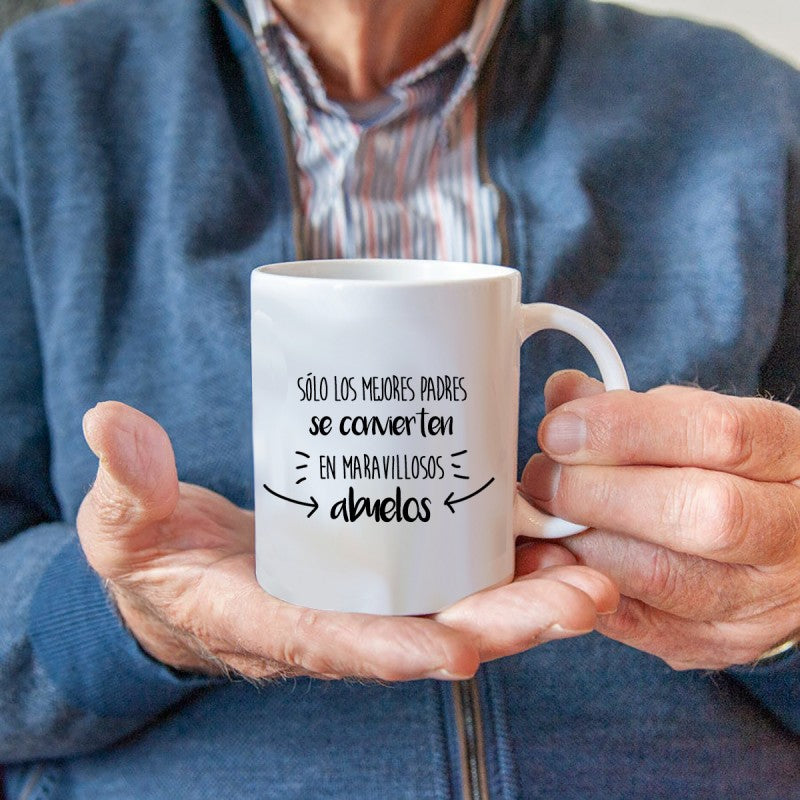 Taza Abuelos + Calcetines GRANDPA