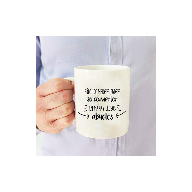Taza Abuelos + Calcetines GRANDPA 5
