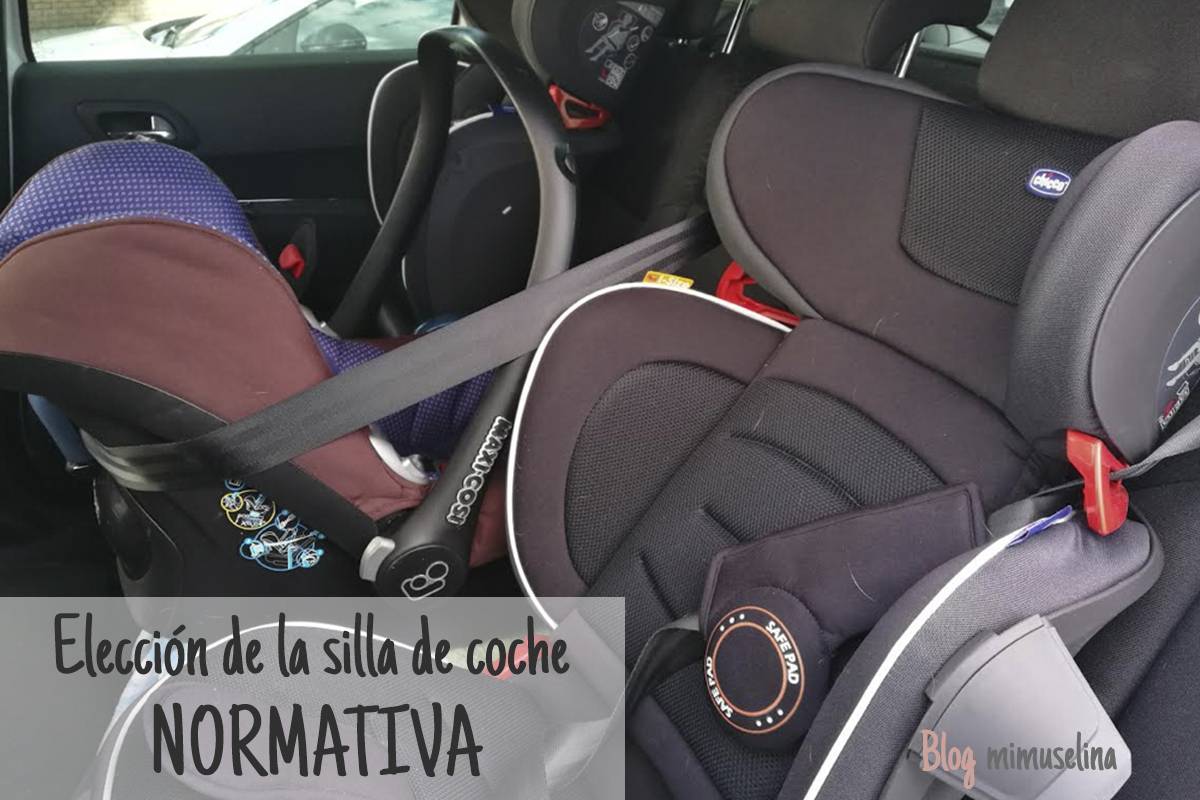 Normativa para elegir la silla de coche para bebé