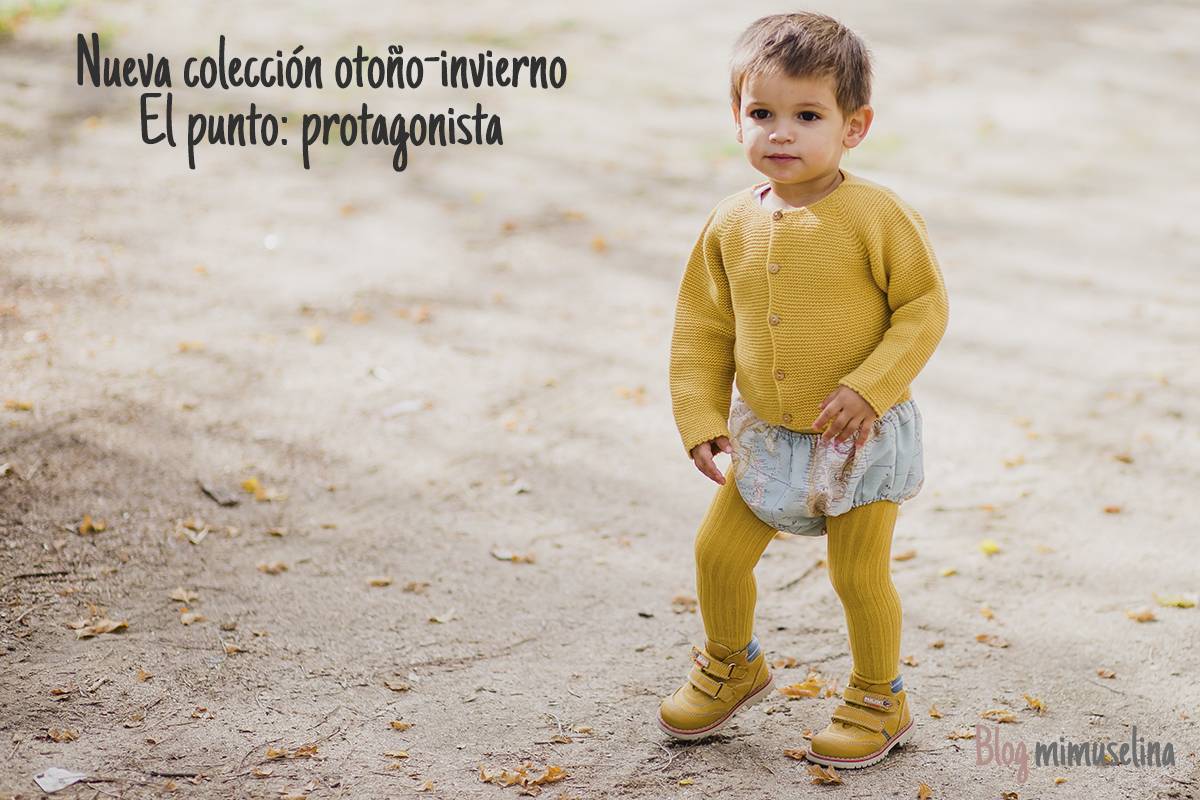 Colección de otoño-invierno Mimuselina punto