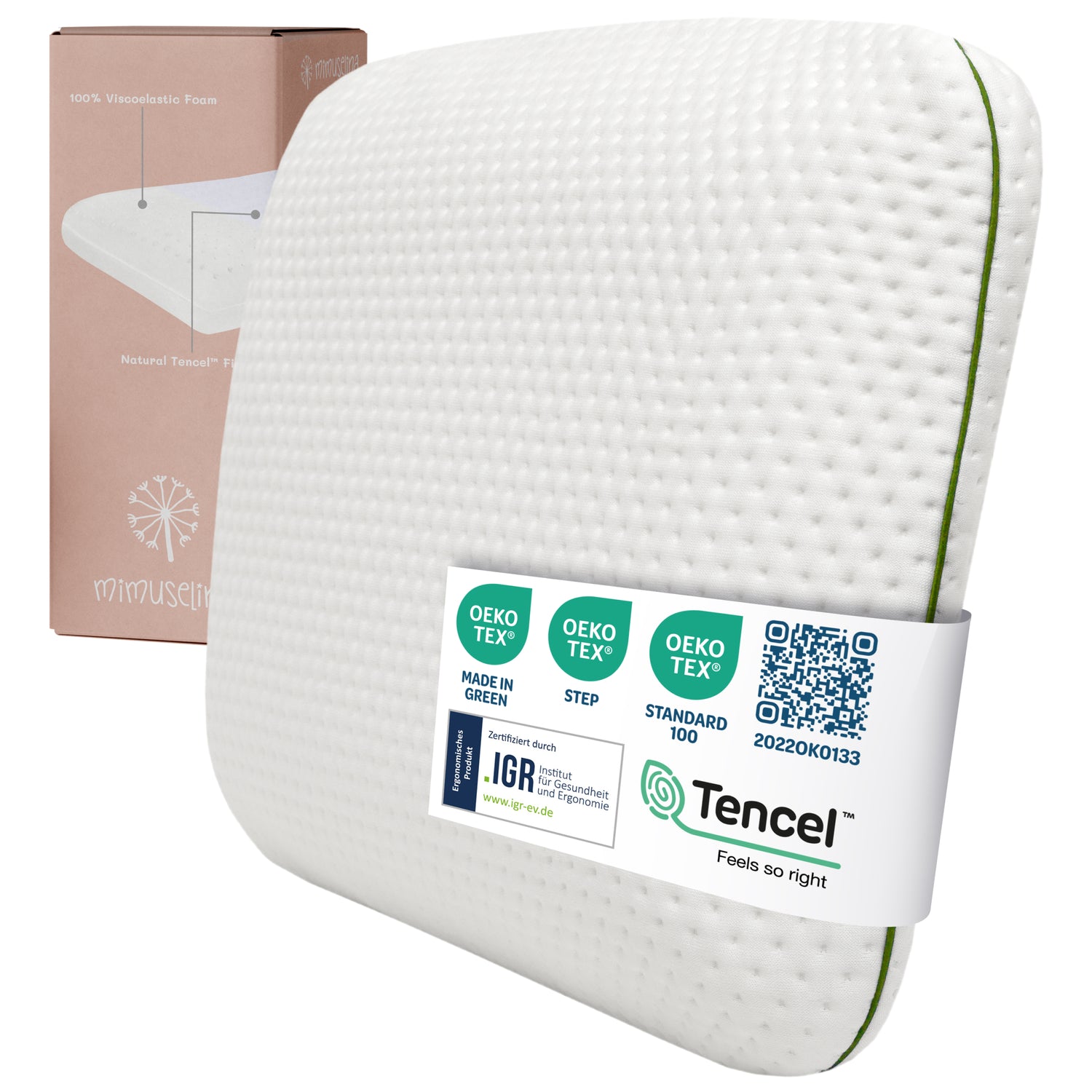 Almohada infantil viscoelástica