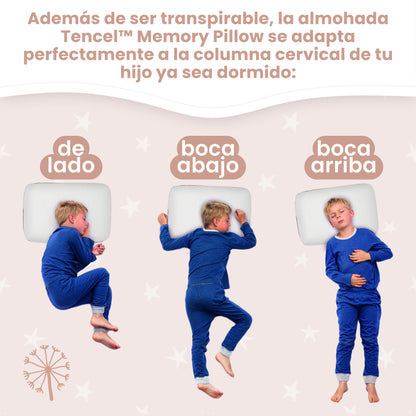 Almohada infantil viscoelástica