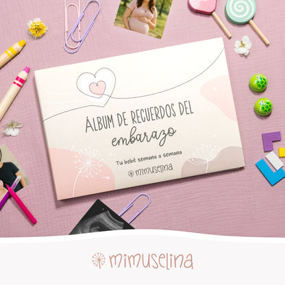 Diario de embarazo para guardar tus recuerdos