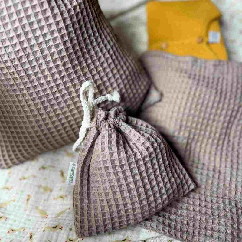 3 bolsas merienda de tela para niños 36
