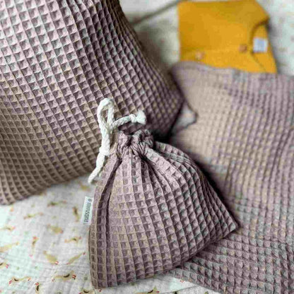 3 bolsas merienda de tela para niños 36
